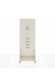 Arges Dolap 3 Raflı 4 Çekmeceli 2 Kapaklı 88x30x243 Aytaşı-Aytaşı