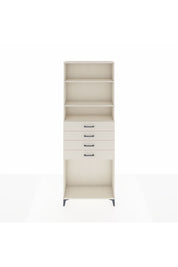 Arges Dolap 3 Raflı 4 Çekmeceli 88x30x243 Aytaşı-Aytaşı