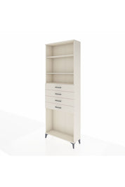 Arges Dolap 3 Raflı 4 Çekmeceli 88x30x243 Aytaşı-Aytaşı