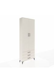 Arges Dolap 5 Raflı 3 Çekmeceli 2 Kapaklı 88x30x243 Aytaşı-Aytaşı