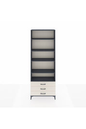 Arges Dolap 5 Raflı 3 Çekmeceli 88x30x243 Antrasit-Aytaşı