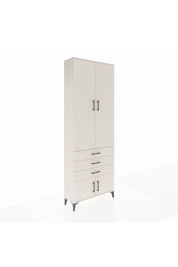 Arges Dolap 4 Raflı 3 Çekmeceli 4 Kapaklı 88x30x243 Aytaşı-Aytaşı