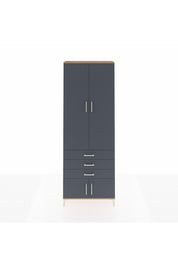 Arges Dolap 4 Raflı 3 Çekmeceli 4 Kapaklı 88x30x243 - S33M265V8A