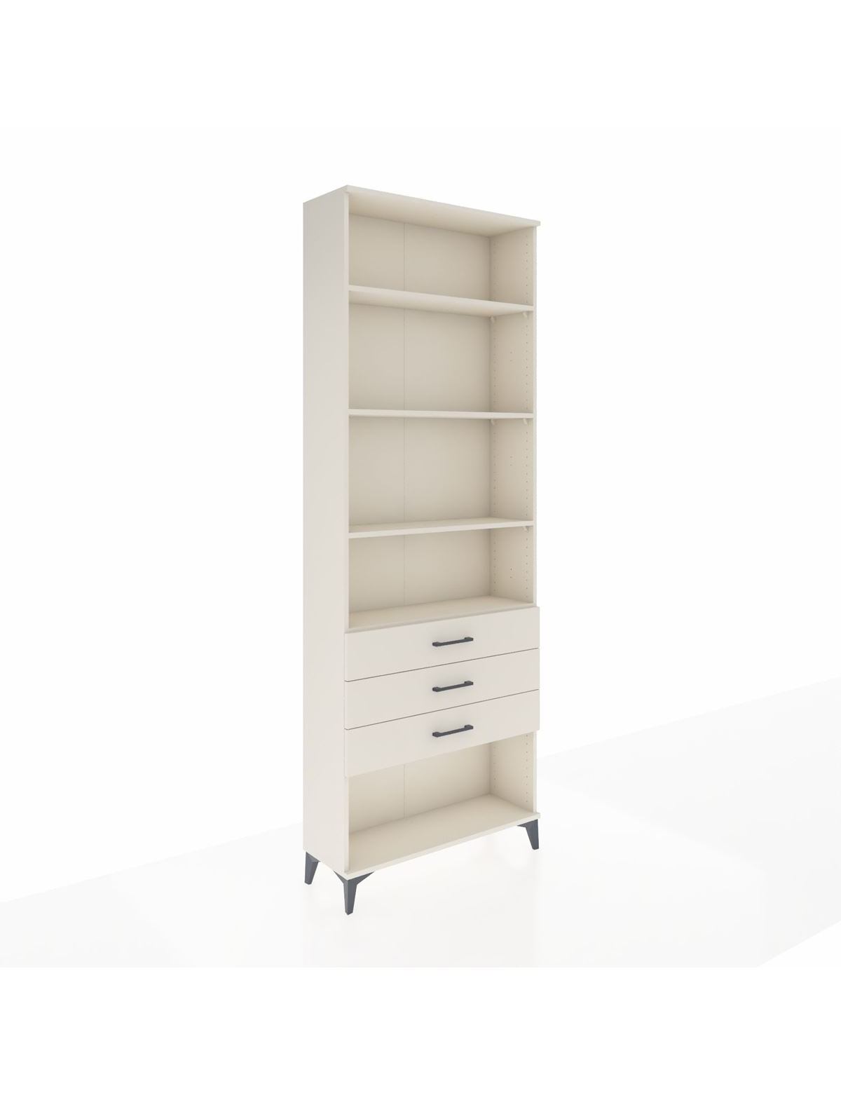 Arges Dolap 4 Raflı 3 Çekmeceli 88x30x243 Aytaşı-Aytaşı