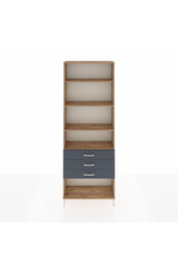 Arges Dolap 4 Raflı 3 Çekmeceli 88x30x243