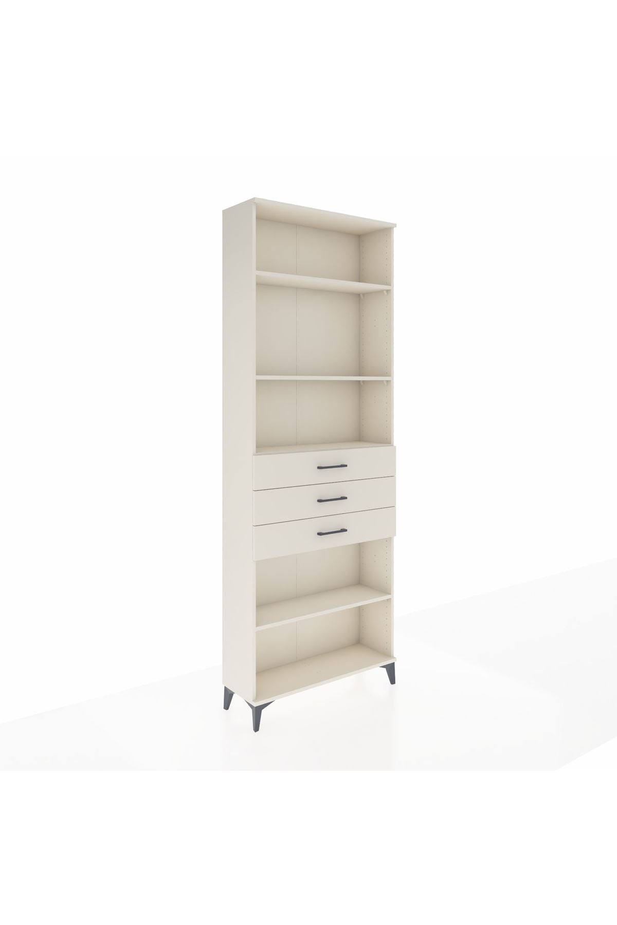 Arges Dolap 4 Raflı 3 Çekmeceli 88x30x243 Aytaşı-Aytaşı