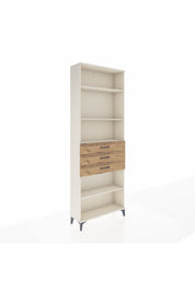 Arges Dolap 4 Raflı 3 Çekmeceli 88x30x243 Aytaşı-Çam