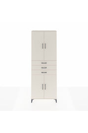 Arges Dolap 4 Raflı 3 Çekmeceli 4 Kapaklı 88x30x243 Aytaşı-Aytaşı