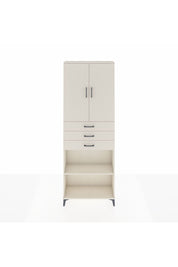 Arges Dolap 4 Raflı 3 Çekmeceli 2 Kapaklı 88x30x243 Aytaşı-Aytaşı