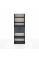 Arges Dolap 4 Raflı 3 Çekmeceli 88x30x243