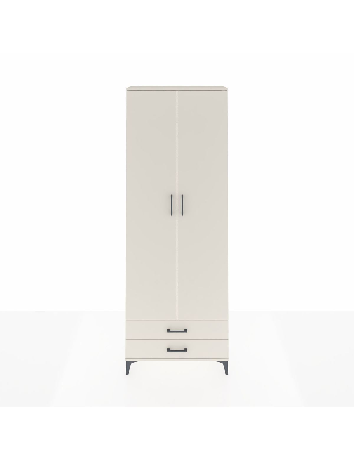 Arges Dolap 5 Raflı 2 Çekmeceli 2 Kapaklı 88x30x243 Aytaşı-Aytaşı