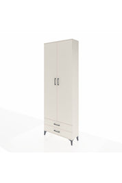 Arges Dolap 5 Raflı 2 Çekmeceli 2 Kapaklı 88x30x243 Aytaşı-Aytaşı