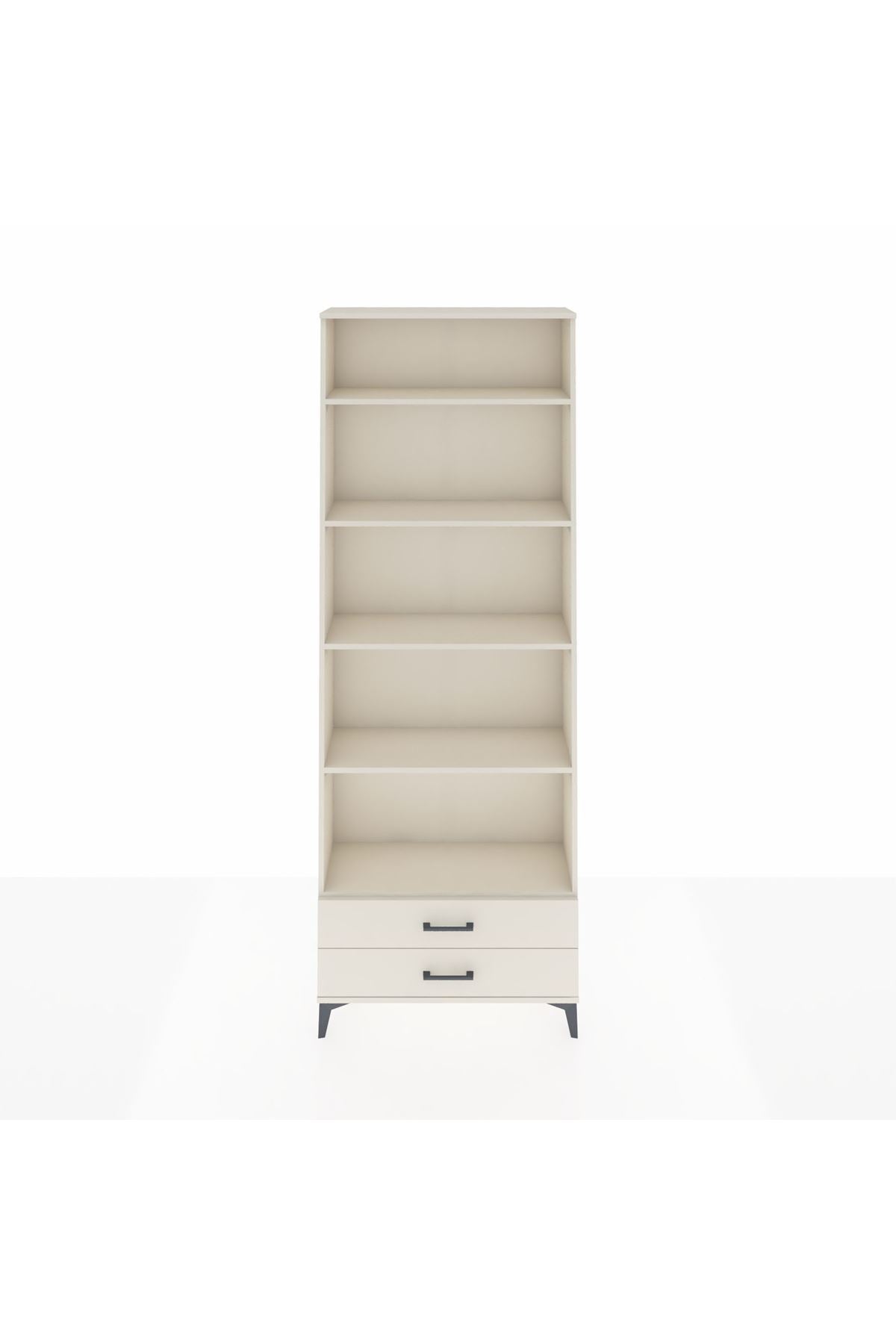 Arges Dolap 5 Raflı 2 Çekmeceli 88x30x243 Aytaşı-Aytaşı