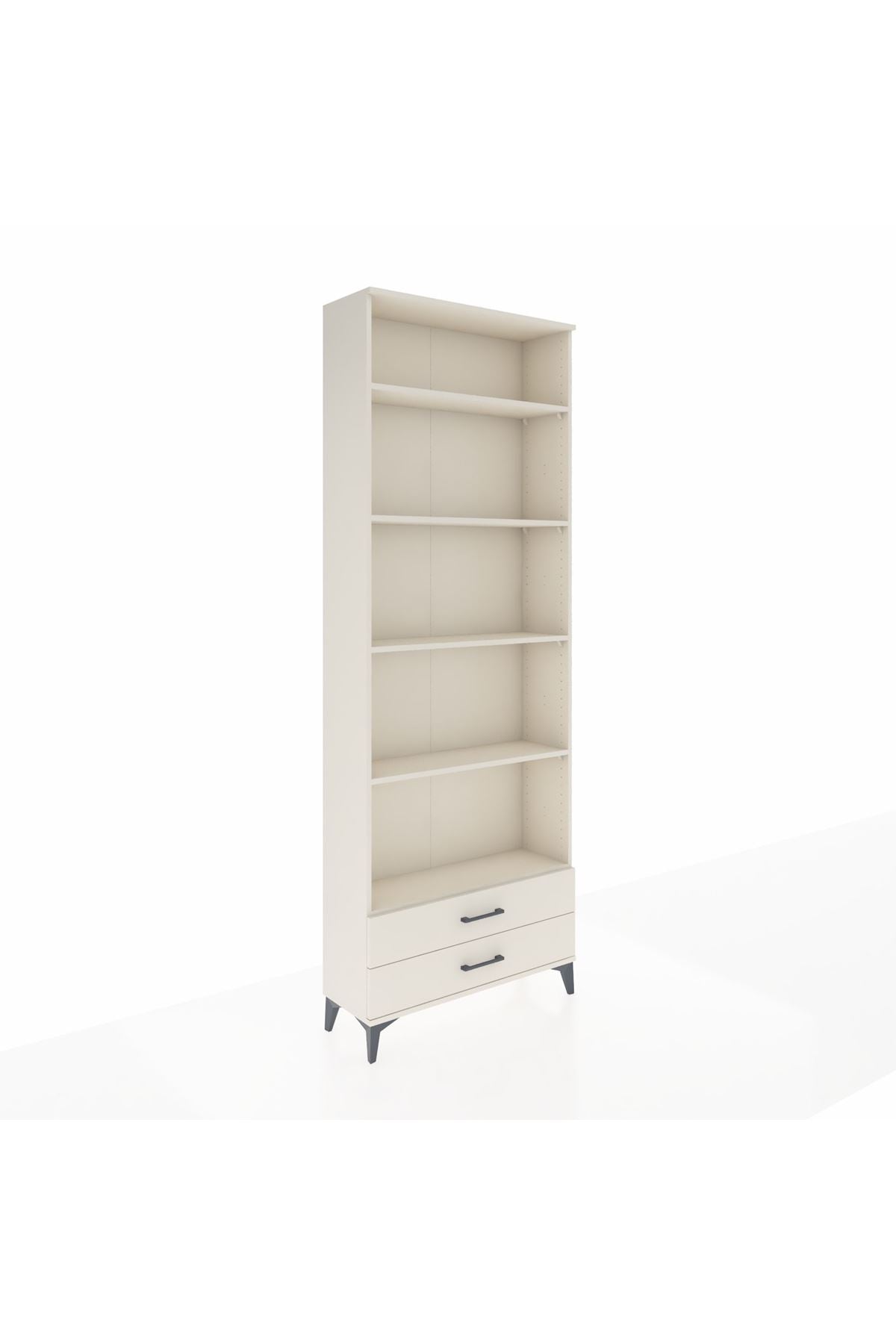 Arges Dolap 5 Raflı 2 Çekmeceli 88x30x243 Aytaşı-Aytaşı