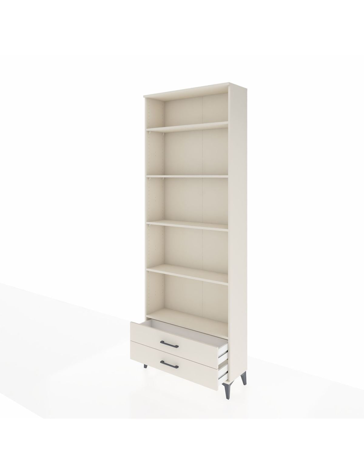 Arges Dolap 5 Raflı 2 Çekmeceli 88x30x243 - S33M278V1A