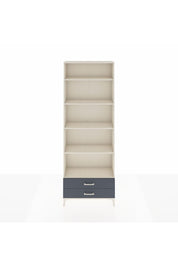 Arges Dolap 5 Raflı 2 Çekmeceli 88x30x243 Aytaşı-Antrasit