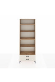 Arges Dolap 5 Raflı 2 Çekmeceli 88x30x243 Çam-Aytaşı