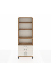 Arges Dolap 4 Raflı 2 Çekmeceli 2 Kapaklı 88x30x243 Çam-Aytaşı