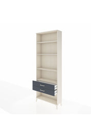 Arges Dolap 4 Raflı 2 Çekmeceli 88x30x243 Aytaşı-Antrasit