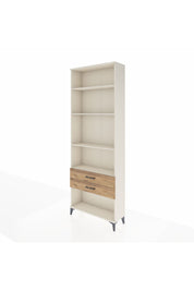 Arges Dolap 4 Raflı 2 Çekmeceli 88x30x243 Aytaşı-Çam