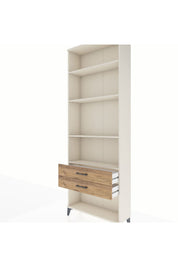 Arges Dolap 4 Raflı 2 Çekmeceli 88x30x243 Aytaşı-Çam