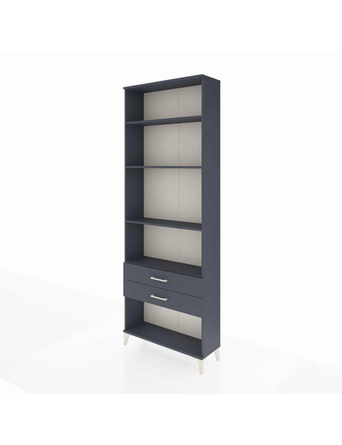 Arges Dolap 4 Raflı 2 Çekmeceli 88x30x243 - S33M282V5A