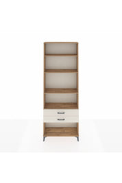 Arges Dolap 4 Raflı 2 Çekmeceli 88x30x243 Çam-Aytaşı