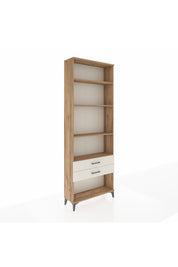 Arges Dolap 4 Raflı 2 Çekmeceli 88x30x243 Çam-Aytaşı