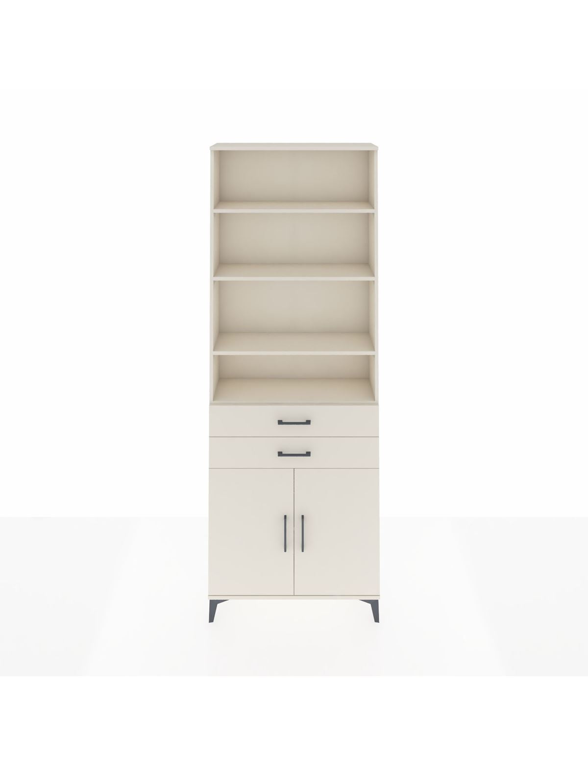 Arges Dolap 5 Raflı 2 Çekmeceli 2 Kapaklı 88x30x243 Aytaşı-Aytaşı