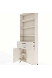 Arges Dolap 5 Raflı 2 Çekmeceli 2 Kapaklı 88x30x243 Aytaşı-Aytaşı