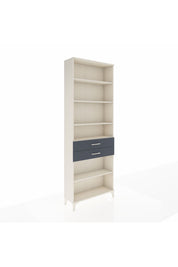 Arges Dolap 5 Raflı 2 Çekmeceli 88x30x243 Aytaşı-Antrasit