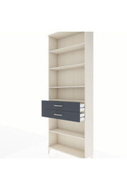 Arges Dolap 5 Raflı 2 Çekmeceli 88x30x243 Aytaşı-Antrasit