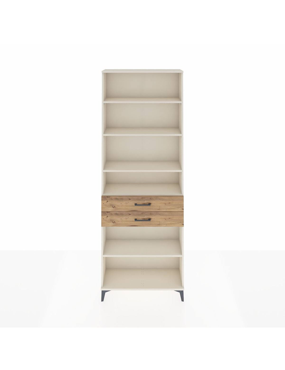 Arges Dolap 5 Raflı 2 Çekmeceli 88x30x243 Aytaşı-Çam