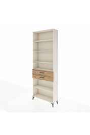 Arges Dolap 5 Raflı 2 Çekmeceli 88x30x243 Aytaşı-Çam