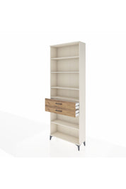 Arges Dolap 5 Raflı 2 Çekmeceli 88x30x243 Aytaşı-Çam