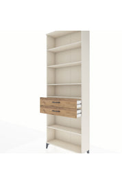 Arges Dolap 5 Raflı 2 Çekmeceli 88x30x243 Aytaşı-Çam