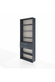 Arges Dolap 5 Raflı 2 Çekmeceli 88x30x243 - S33M286V5A