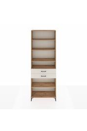 Arges Dolap 5 Raflı 2 Çekmeceli 88x30x243 Çam-Aytaşı