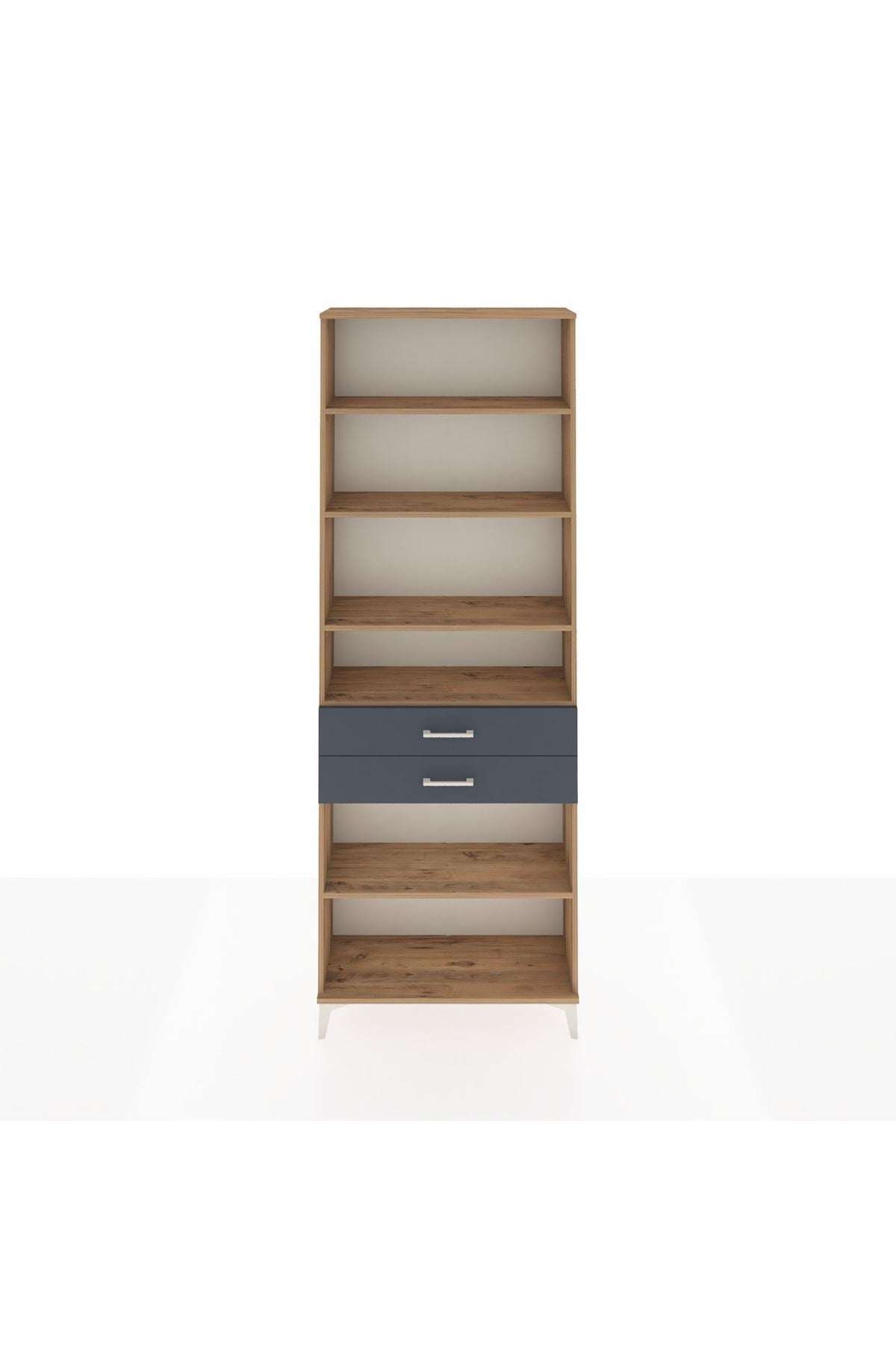 Arges Dolap 5 Raflı 2 Çekmeceli 88x30x243 - S33M286V8A