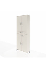 Arges Dolap 4 Raflı 2 Çekmeceli 4 Kapaklı 88x30x243 Aytaşı-Aytaşı