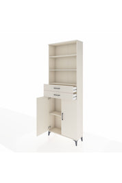 Arges Dolap 4 Raflı 2 Çekmeceli 2 Kapaklı 88x30x243 Aytaşı-Aytaşı