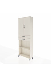 Arges Dolap 4 Raflı 2 Çekmeceli 2 Kapaklı 88x30x243 Aytaşı-Aytaşı