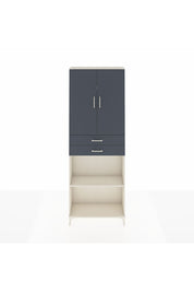 Arges Dolap 4 Raflı 2 Çekmeceli 2 Kapaklı 88x30x243 Aytaşı-Antrasit