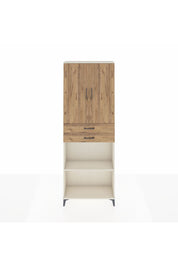 Arges Dolap 4 Raflı 2 Çekmeceli 2 Kapaklı 88x30x243 Aytaşı-Çam