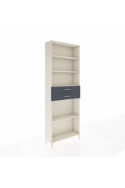 Arges Dolap 4 Raflı 2 Çekmeceli 88x30x243 Aytaşı-Antrasit