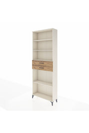 Arges Dolap 4 Raflı 2 Çekmeceli 88x30x243 Aytaşı-Çam