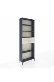 Arges Dolap 4 Raflı 2 Çekmeceli 88x30x243 Antrasit-Aytaşı