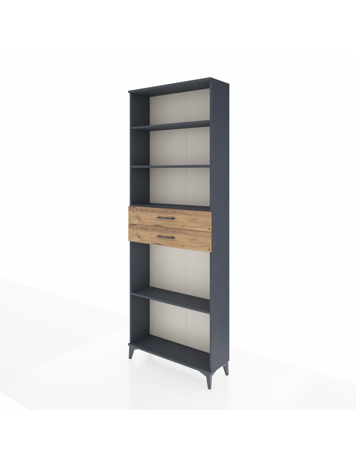 Arges Dolap 4 Raflı 2 Çekmeceli 88x30x243 - S33M290V6A
