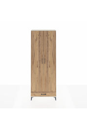 Arges Dolap 6 Raflı Tek Çekmeceli 2 Kapaklı 88x30x243 Aytaşı-Çam