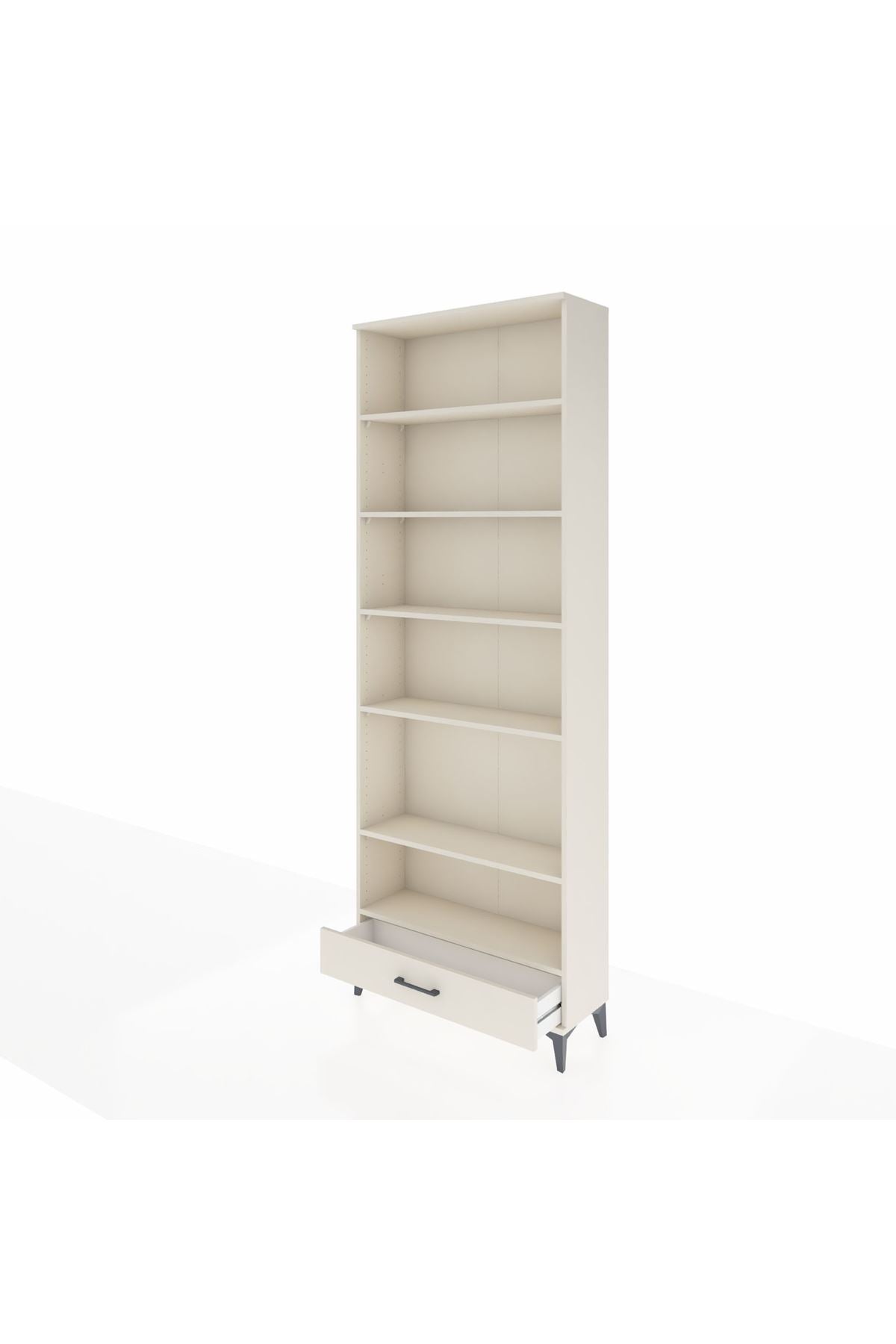 Arges Dolap 6 Raflı Tek Çekmeceli 88x30x243 Aytaşı-Aytaşı